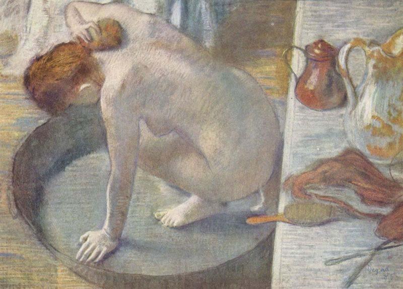 Edgar Degas The Tub Spain oil painting art